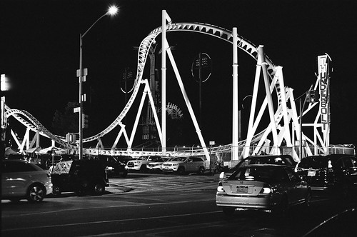 Coney Island in Black and White | Coney Island on a Friday N… | Flickr