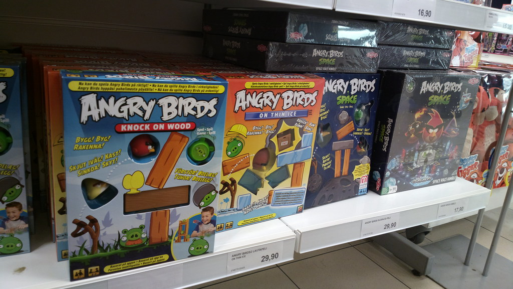 Angry Birds Knock on Wood, On Thin Ice, and Space games €2… | Flickr