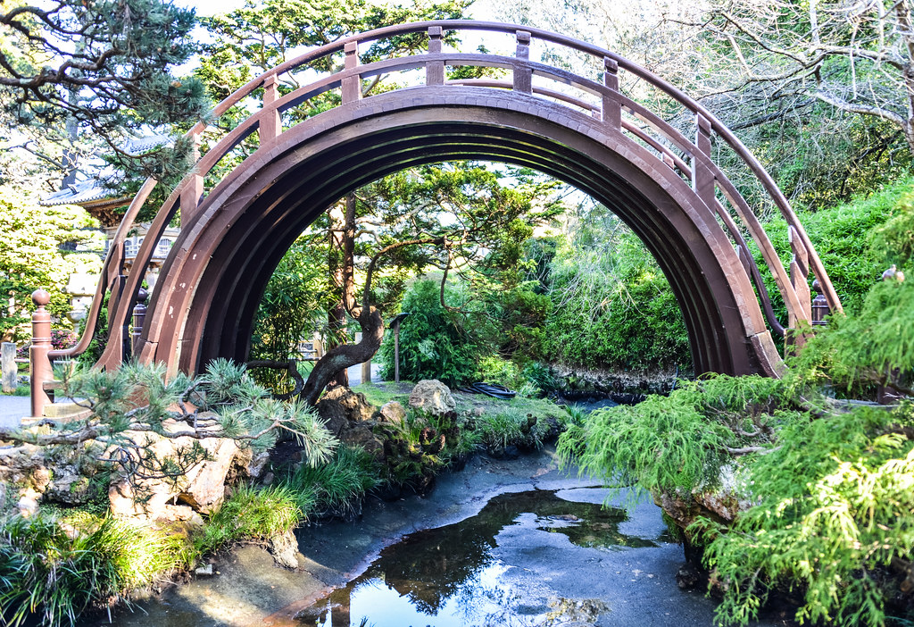 Drum Bridge At The Japanese Tea Garden In Golden Gate Park Flickr