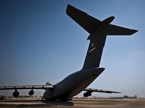 C-5 offloads cargo @Eglin | by sfkjr
