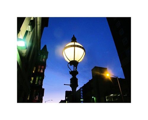 flickr foto photo image capture picture photography canon powershot blue dusk evening sunset twilight architecture city building downtown outside outdoors winter ri streetcapture streetphotograph streetlamp theoceanstate thecreativecapital providenceri rhodeisland newengland