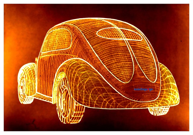 Gold Bug / VW Beetle artwork