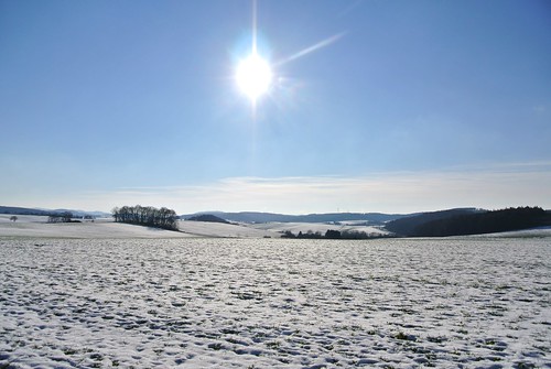 schnee winter sun snow germany landscape felder fields landschaft sonne rohrbach odenwald ivlys