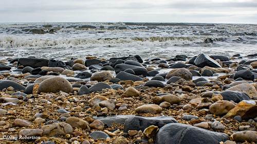 charmouth jurassiccoast water waves sea seaside sand boulders england dorset beach coth5