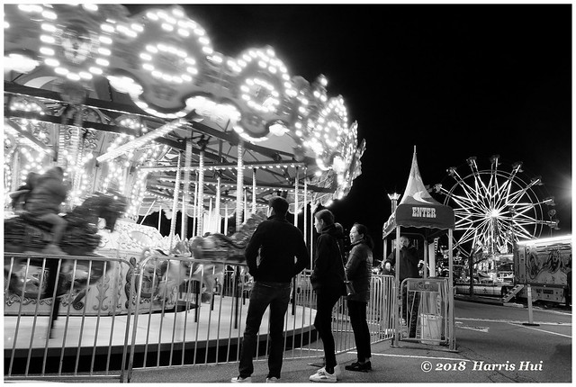 Carousel in Black & White - Lansdowne XT5529e