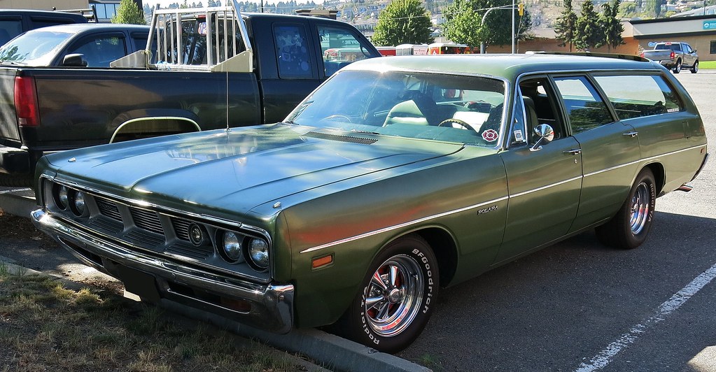 1969 Dodge Polara Station Wagon.