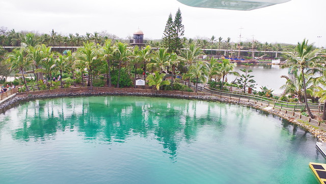 Seaworld view from monorail