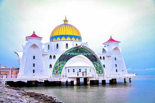 Masjid Selat Melaka/Malacca Straits Mosque | by Sham Hardy