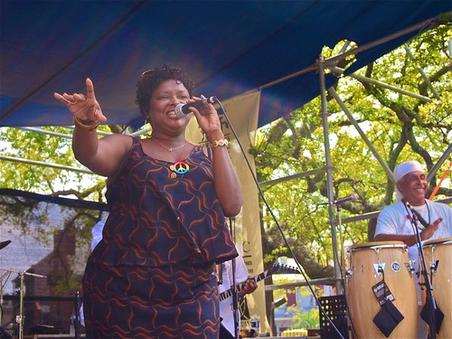 Bamboula 2000 African  at Congo Square New World Rhythms Festival 2013. Photo by Melanie Merz.