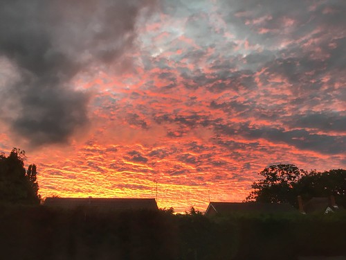fire window sky clouds sunset night