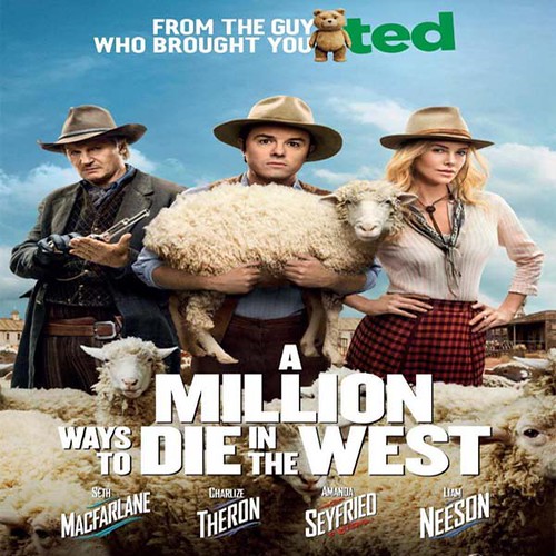 A Million Ways to die in the west - สะเหล่อไม่แอ๊บ แสบได้โล่ห์ ( 2014 )