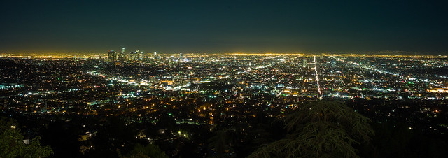 LA Night from Griffith Park