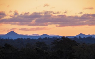 Sunset over Brisbane Queensland...