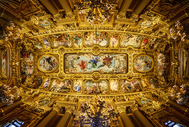 The Ceiling of the Paris Opera House