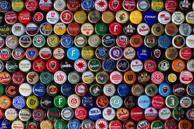 beer caps galore, part two...