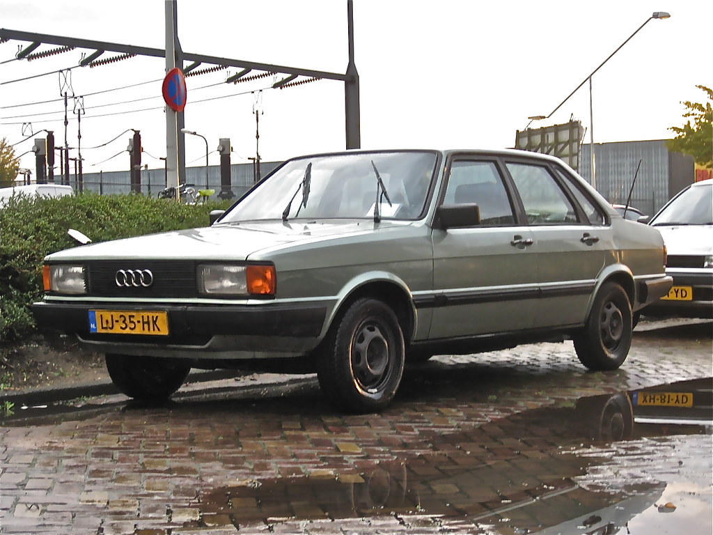 1984 AUDI 80 (B2) SC berline | Presented in Aug. 1978 and pr… | Flickr