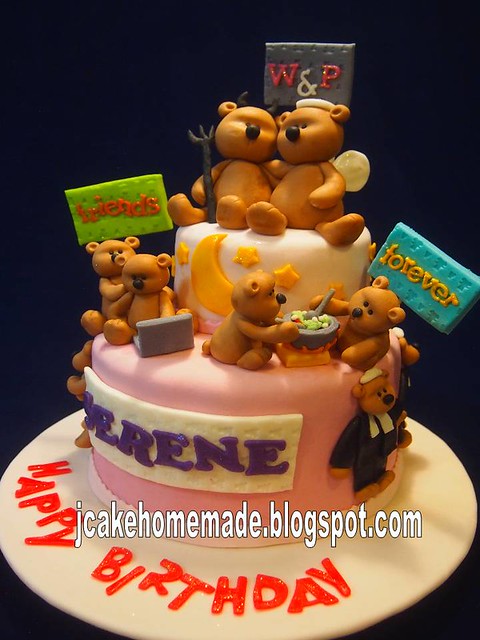 Teddy Bear birthday cake