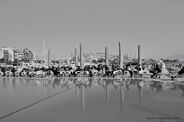 Marina Zeas, Piraeus in black and white