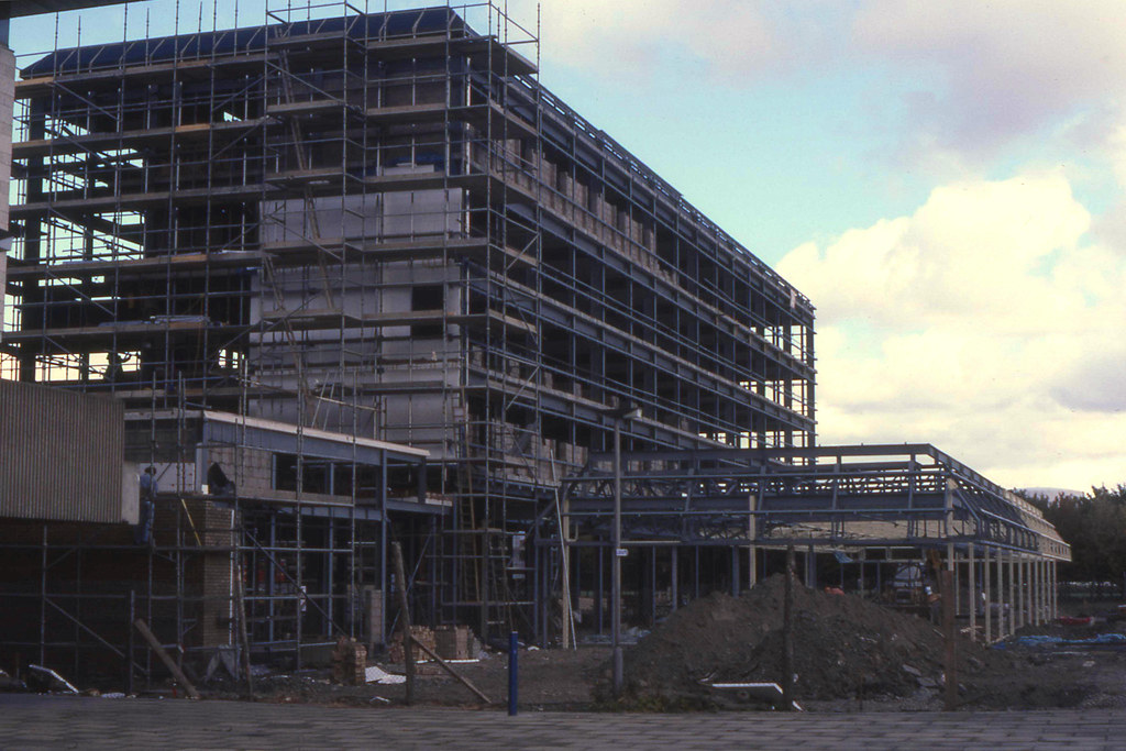 The Stakis hotel under construction, 1986