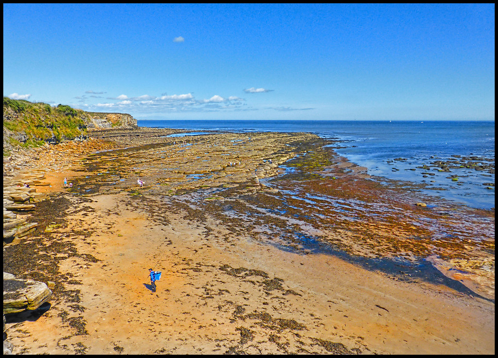 Hartley Bay, Northumberland Coast, UK - 2016.