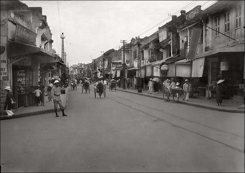 Hanoi ca. 1930s - Rue du Sucre - Phố Hàng Đường thập niên 1930