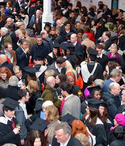 A sea of happy faces at our winter graduation