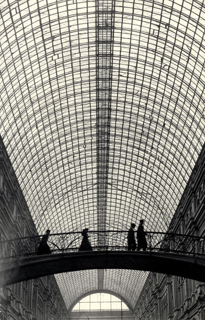 GUM - Main Department Store, Moscow, 1930. by Simon Friedland