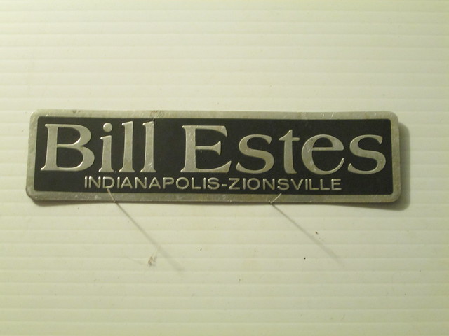 BILL ESTES - INDIANAPOLIS-ZIONSVILLE