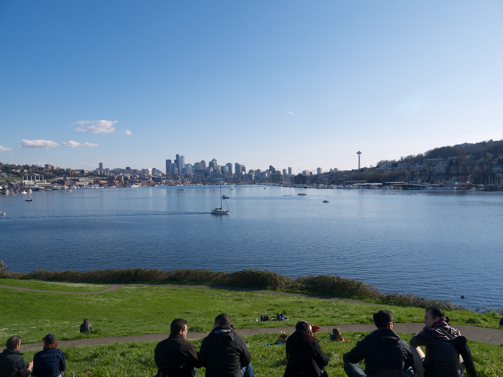 Lake Union from Gas Works Park