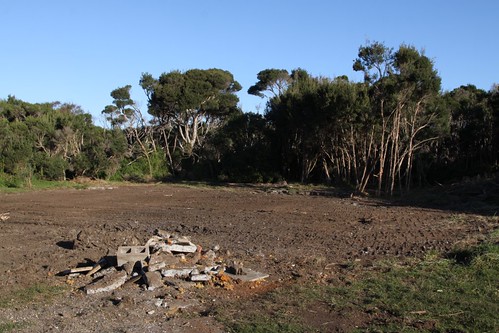 Cleared former home site on St Helens Road