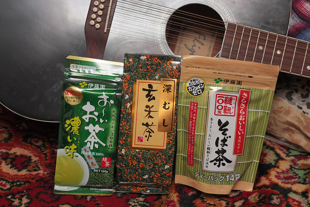 Japanese tea in flavours