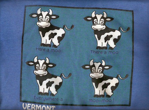 Polera con vacas... | Here a moo... There a moo... Everywher… | Flickr