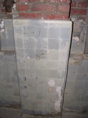Operating room tile wall