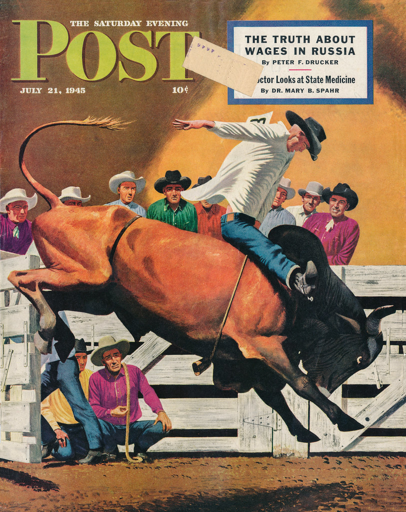 The Saturday Evening Post Magazine - 1945-07-21 - Cover ar ...
