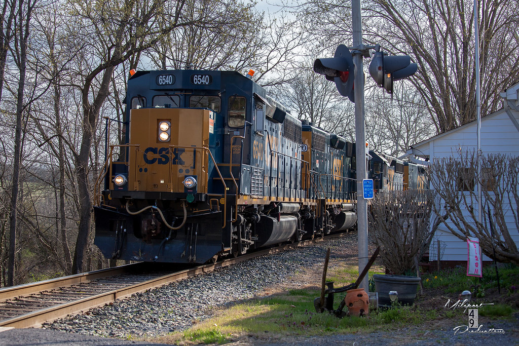 CSX D790 - Wadesville, VA | Tommy Warshaw | Flickr