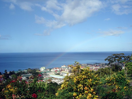 rainbow caribbean antilles dominica roseau