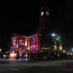 Melbourne Town Hall at Night