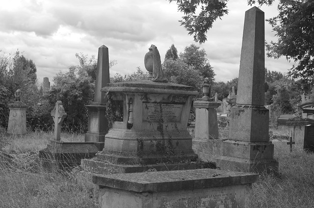The family tomb of Frederick Reade