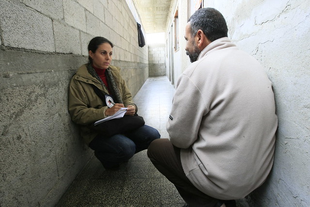 ICRC detention visit, Gaza