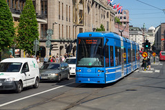 Spårväg City - Straßenbahnlinie 7 in Stockholm