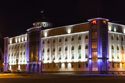 night lights russia siberia irkutsk nightviews townatnight