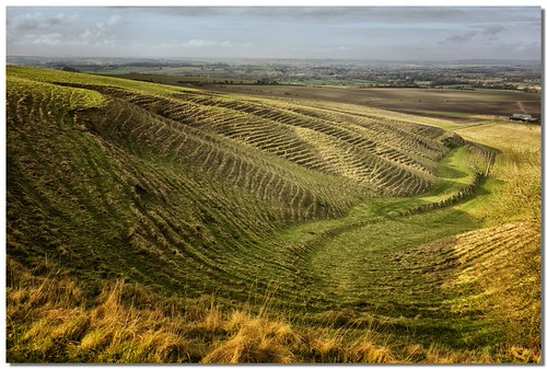 Terracettes on the Wiltshire downs | Terracette is a type of… | Flickr