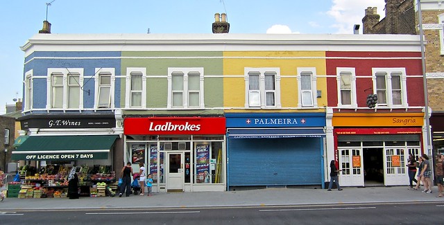 High Road Leyton's colourful makeover