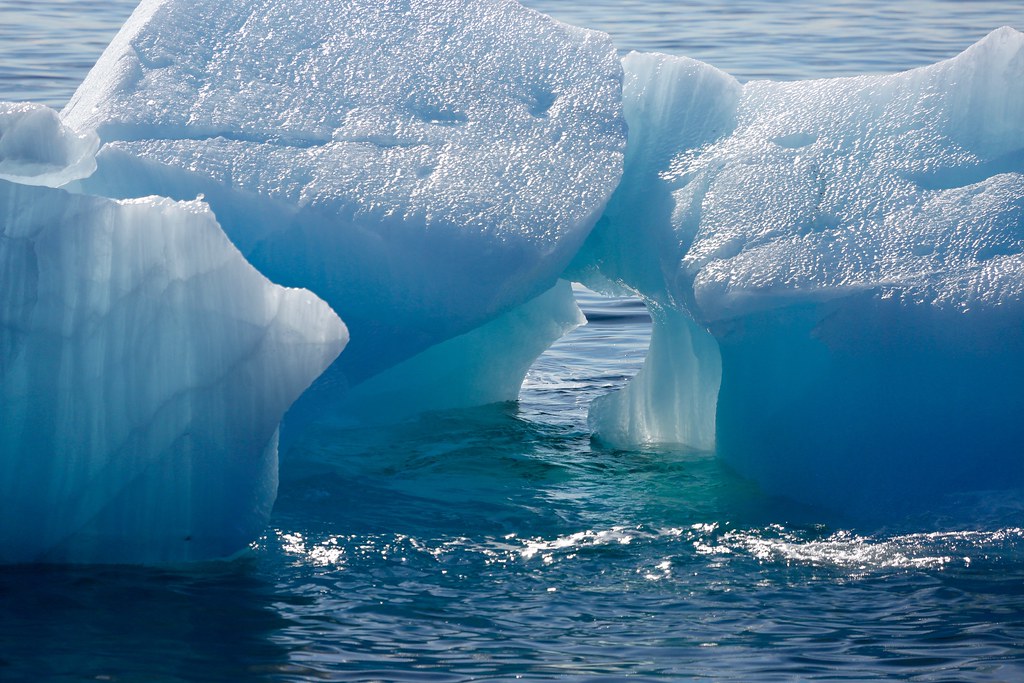 Iceberg Devon Island Late Summer Northwest Passage Canadian High Arctic