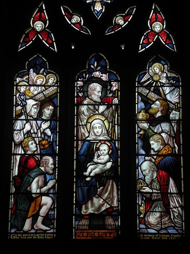 Nativity by Mary Lowndes (1889)