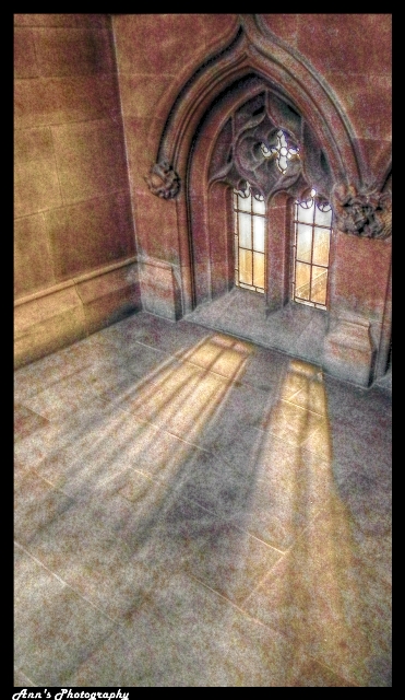A leading light in John Rylands Library, Manchester
