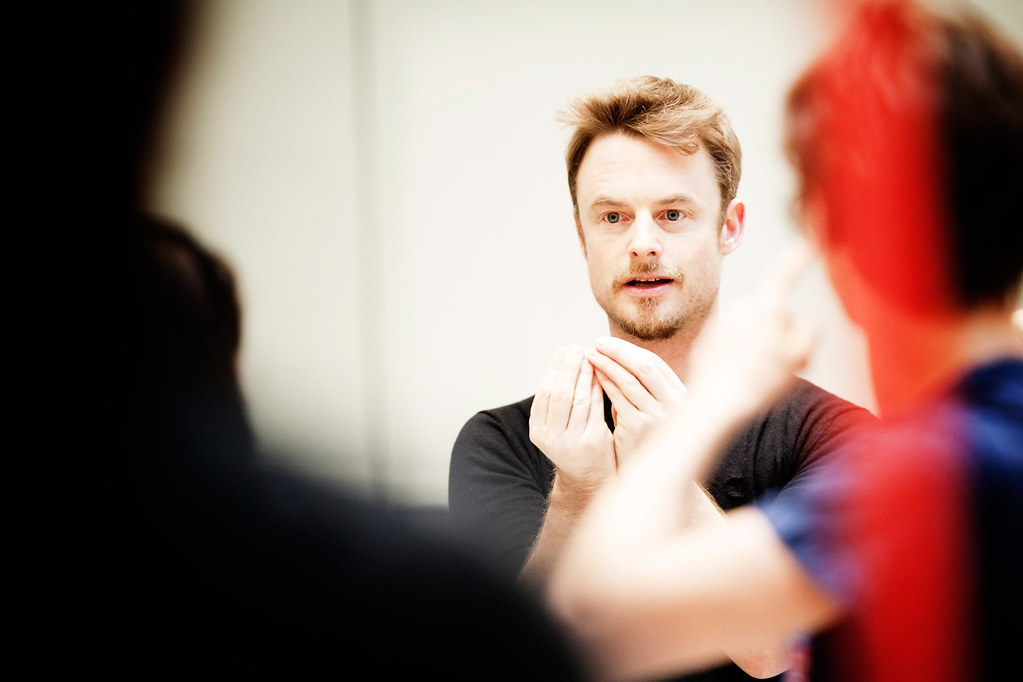 Christopher Wheeldon in rehearsals for Alice's Adventures in Wonderland © ROH/Johan Persson, 2011