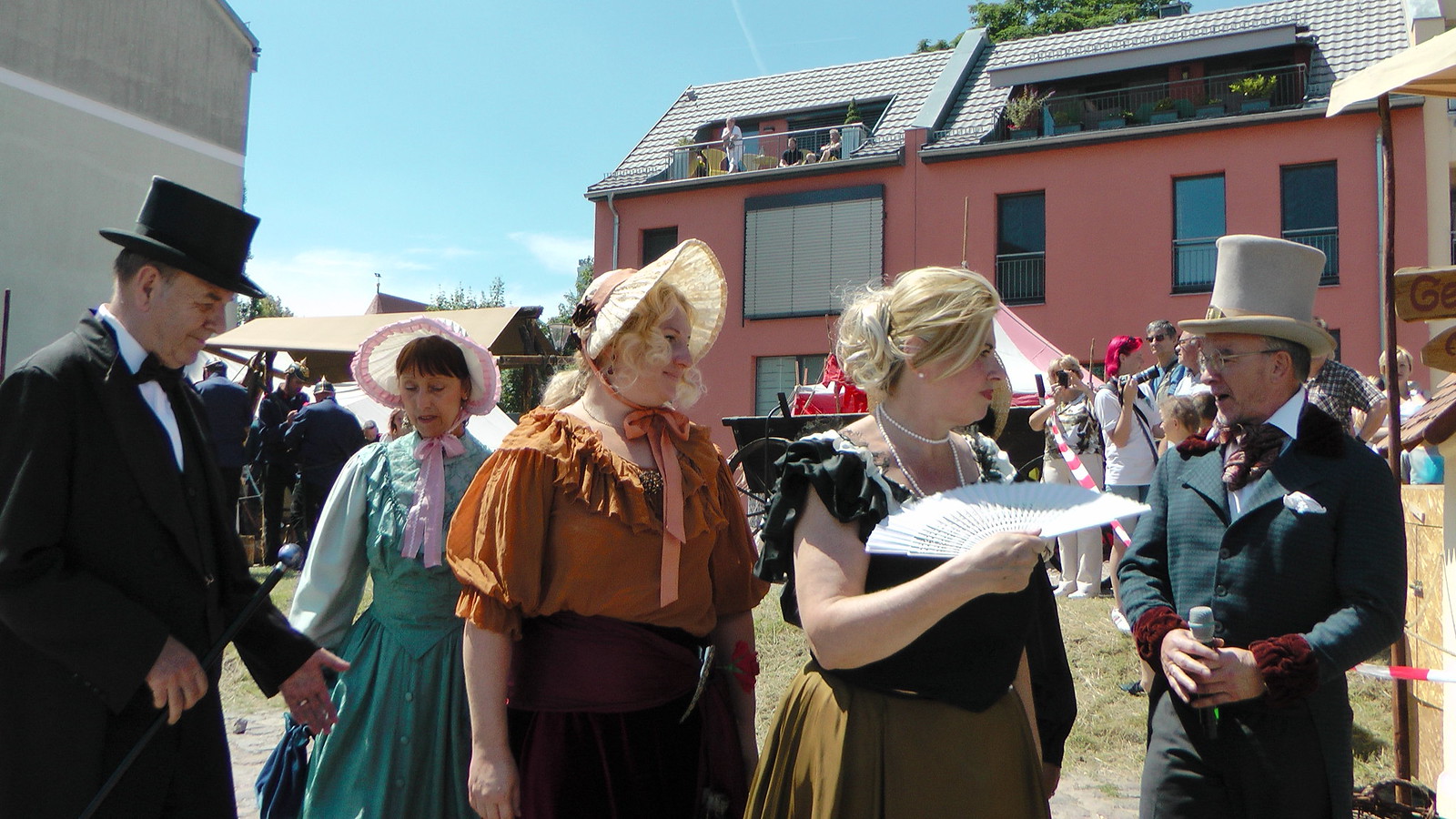 Emilie auf dem Hansestadtfest 2015
