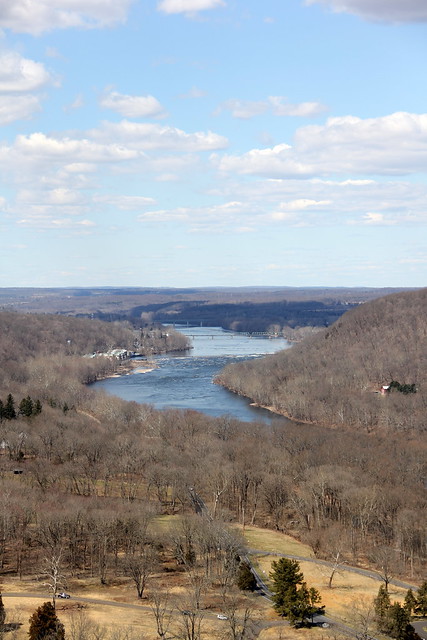 View of the Delaware River from Bowman's Hill Tower