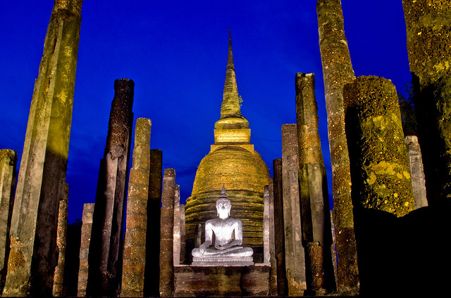 Illuminated Buddha
